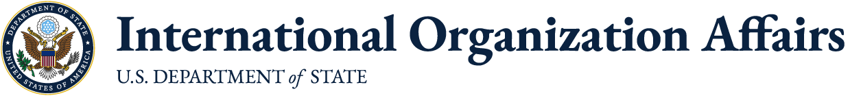 International Organization Affairs logo